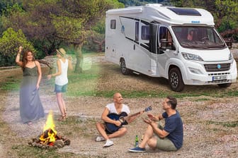 Teilintegriertes Wohnmobil: neben Camping-Bus oder Alkoven ein Klassiker der Caravans. Hier erfahren Sie, was diese Begriffe bedeuten.