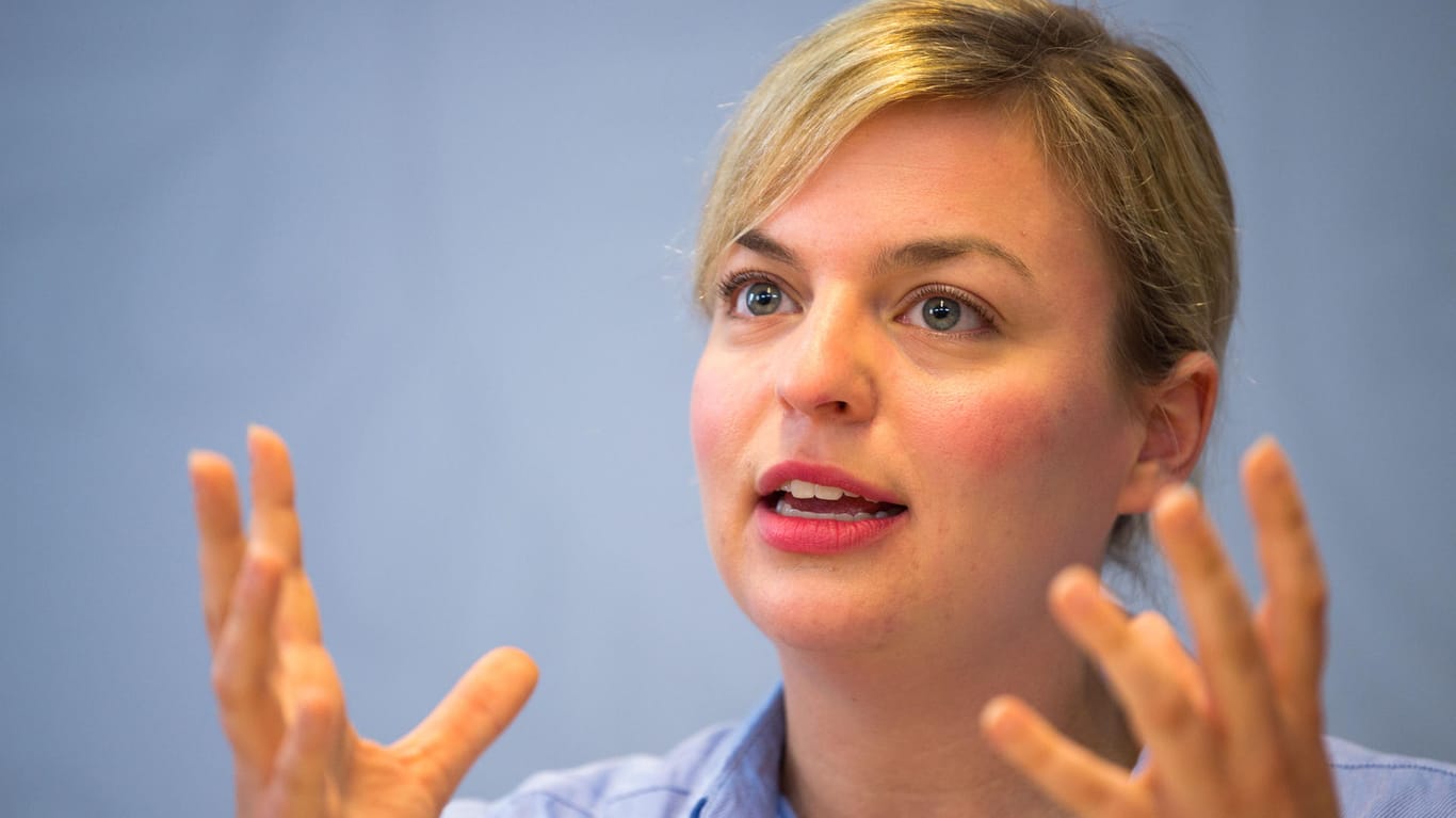 Katharina Schulze (Bündnis 90/Die Grünen), Fraktionsvorsitzende im Landtag: Die Grünen haben in den Umfragen zwei Monate vor der Wahl die SPD überholt.