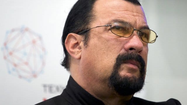 "Große Ehre": Der Schauspieler Steven Seagal hat ein neues Amt.