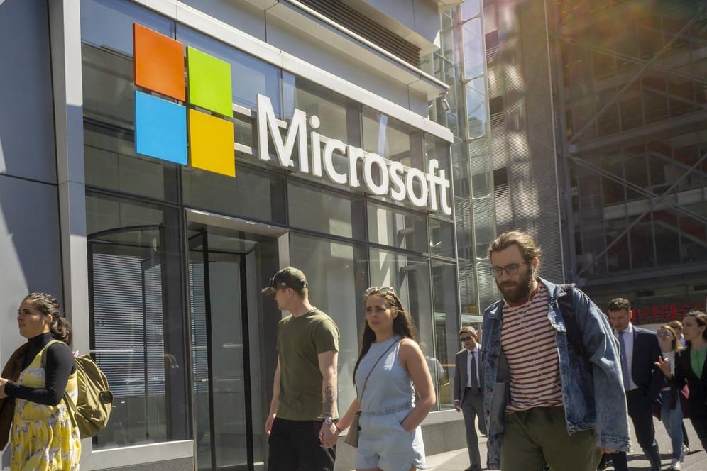Microsoft-Büro in New York: Der Software-Konzern plant offenbar eine Abo-Version von Windows 10.
