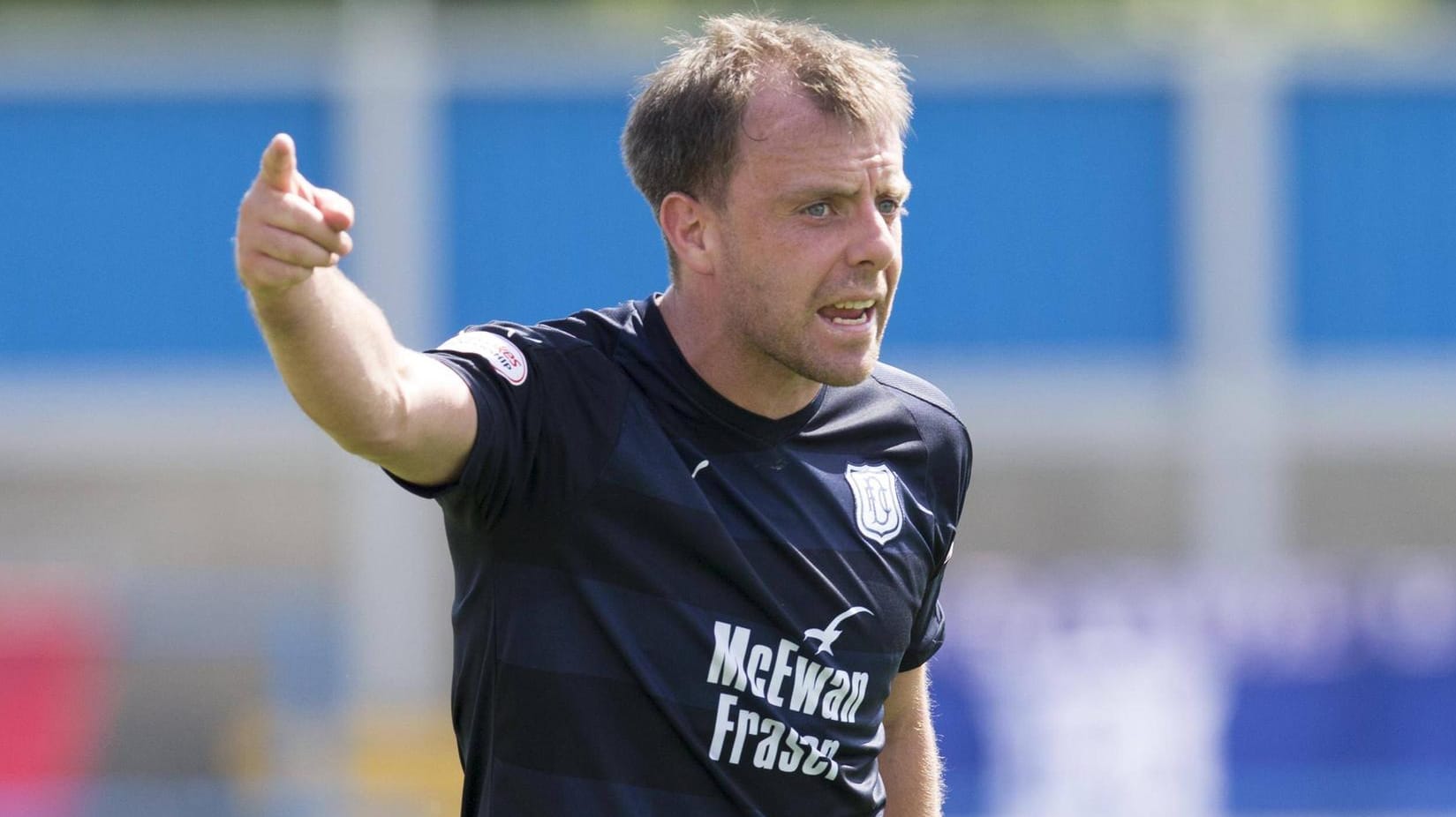 Schlimmer Finger: Dundees Paul McGowan.