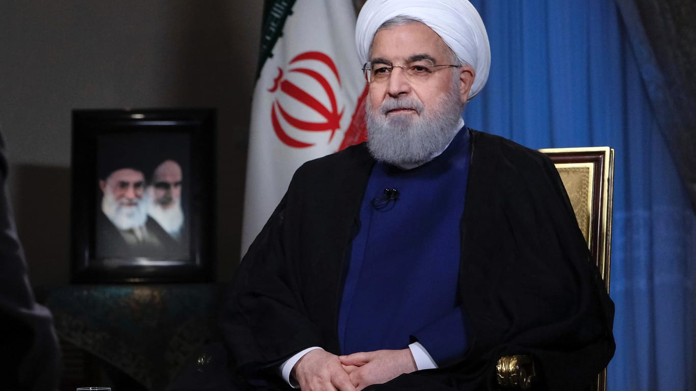 Hassan Ruhani, Präsident des Iran, will nach trotz der US-Sanktionen am Atomabkommen festhalten.