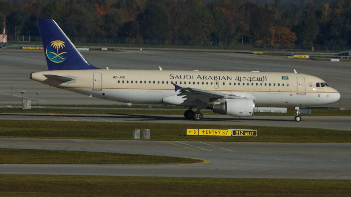 Ein Airbus der Airline Saudia: Nach der Menschenrechtskritik Kanadas an Saudi-Arabien streicht die saudische Airline alle Flüge nach Toronto.