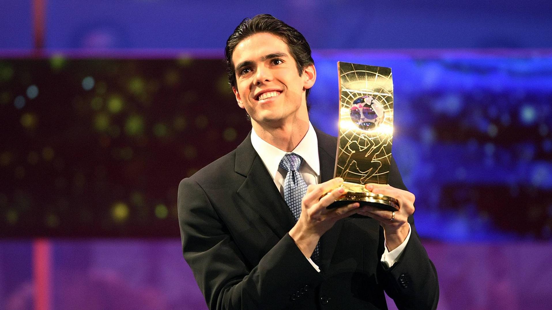 Gewann 2007 die begehrte Trophäe: Weltfußballer Kaka.