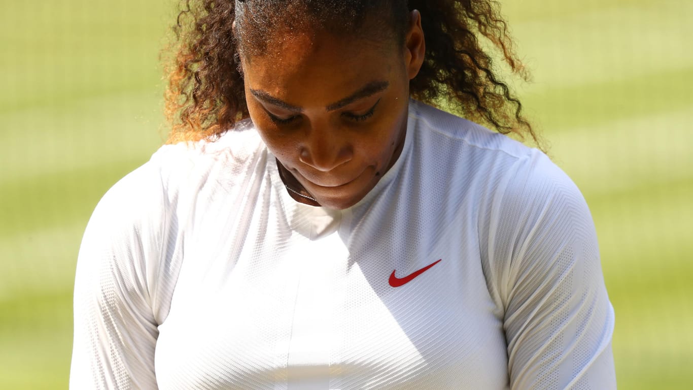 Tennis-Star Serena Williams: Im September wurde die 36-Jährige zum ersten Mal Mutter, nun kämpft sie mit emotionaler Stimmungskrise.