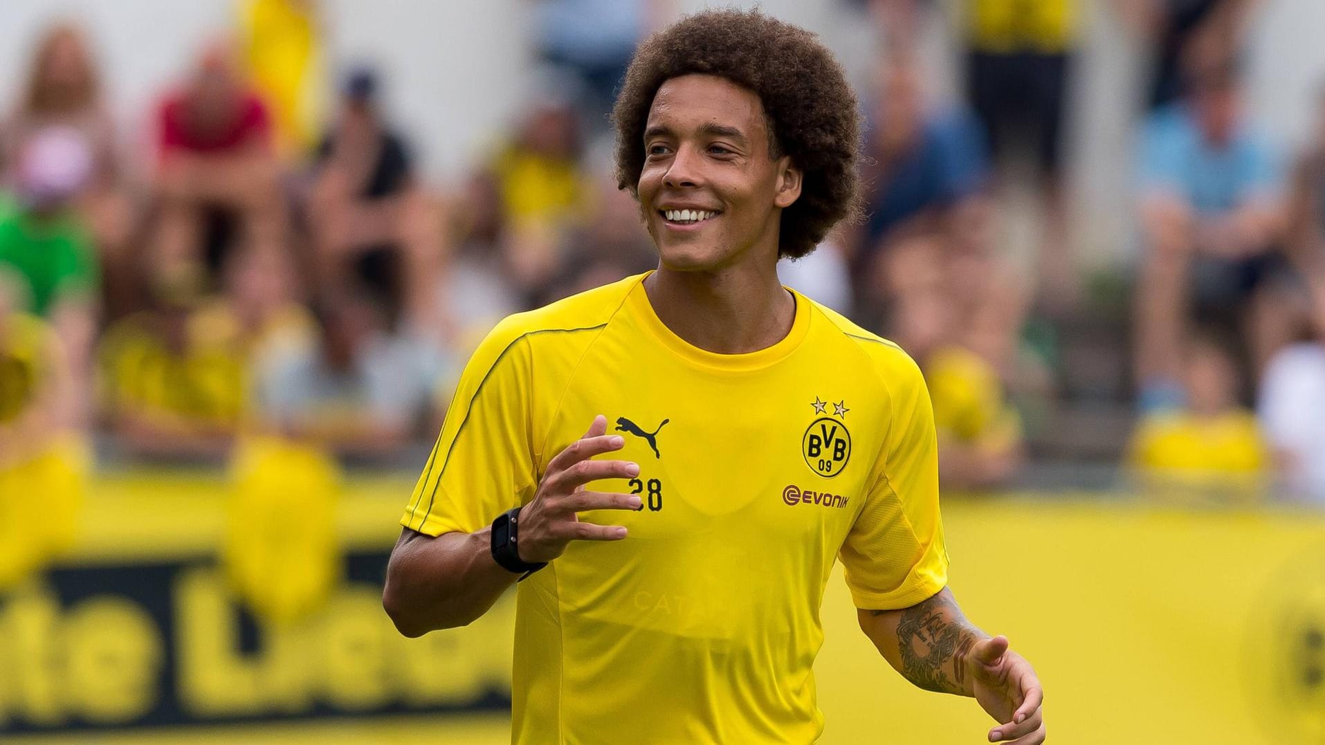 Selbstbewusst: BVB-Neuzugang Axel Witsel.