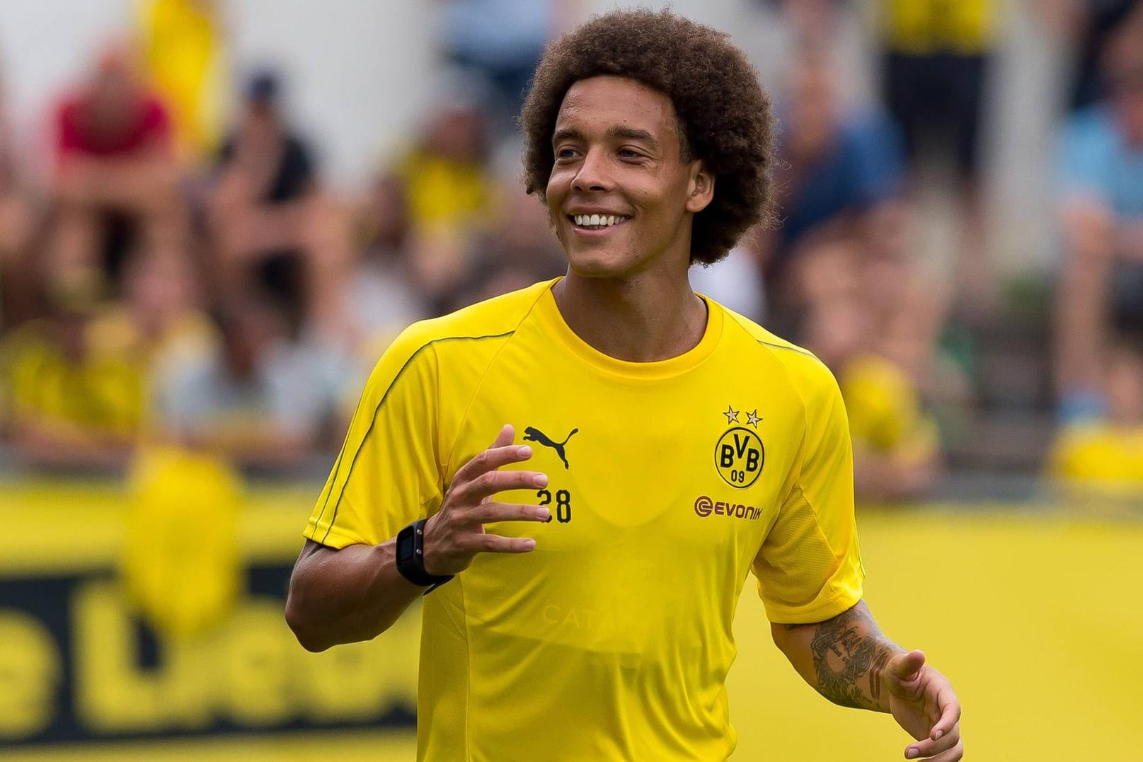 Selbstbewusst: BVB-Neuzugang Axel Witsel.