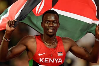 Nicholas Bett nach dem Gewinn des WM-Titels 2015 in Peking: Mit 28 Jahren ist der Weltklasse-Läufer verstorben.