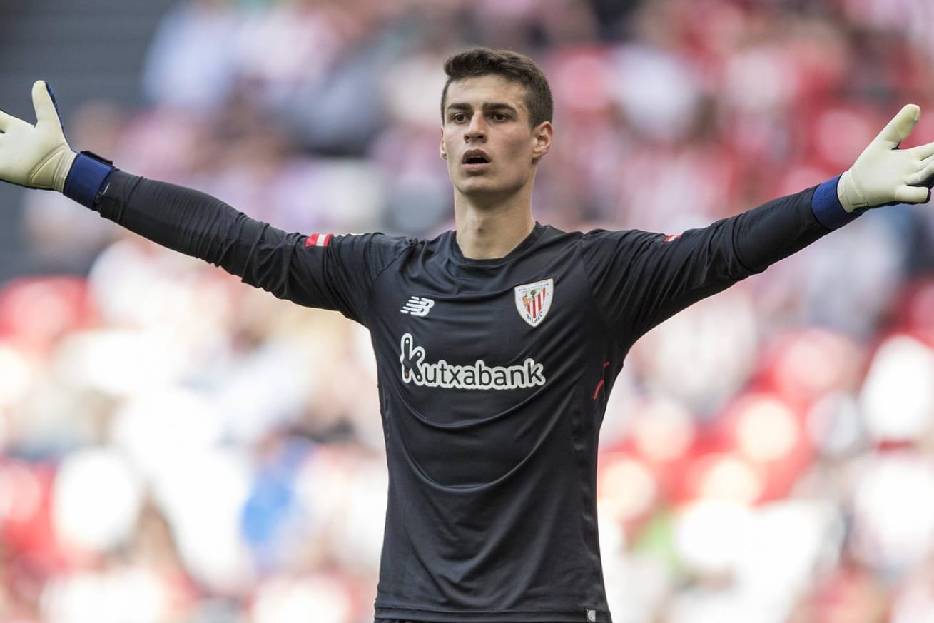 Kepa Arrizabalaga: Der talentierte Torwart stand auch im WM-Kader Spaniens.