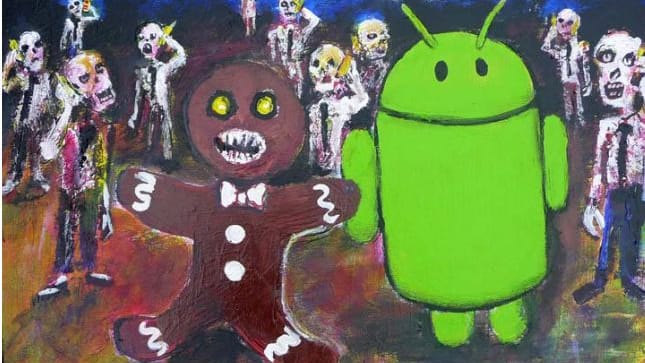 Zombie art by Jack Larson: Im ersten Android-Easter-Egg versteckt sich ein Kunstwerk.