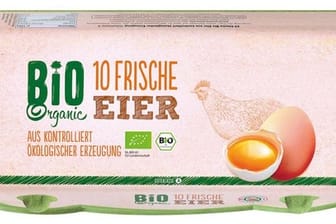 Das Produkt "Bio-Eier [Gr. M, L, XL], 10er Packung" wird zurückgerufen.