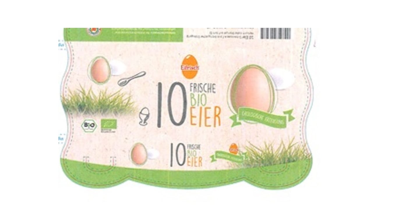 Bei Kaufland ist das Produkt: "Eifrisch Bio Eier S-XL, HKL A, 10er" vom Rückruf betroffen.