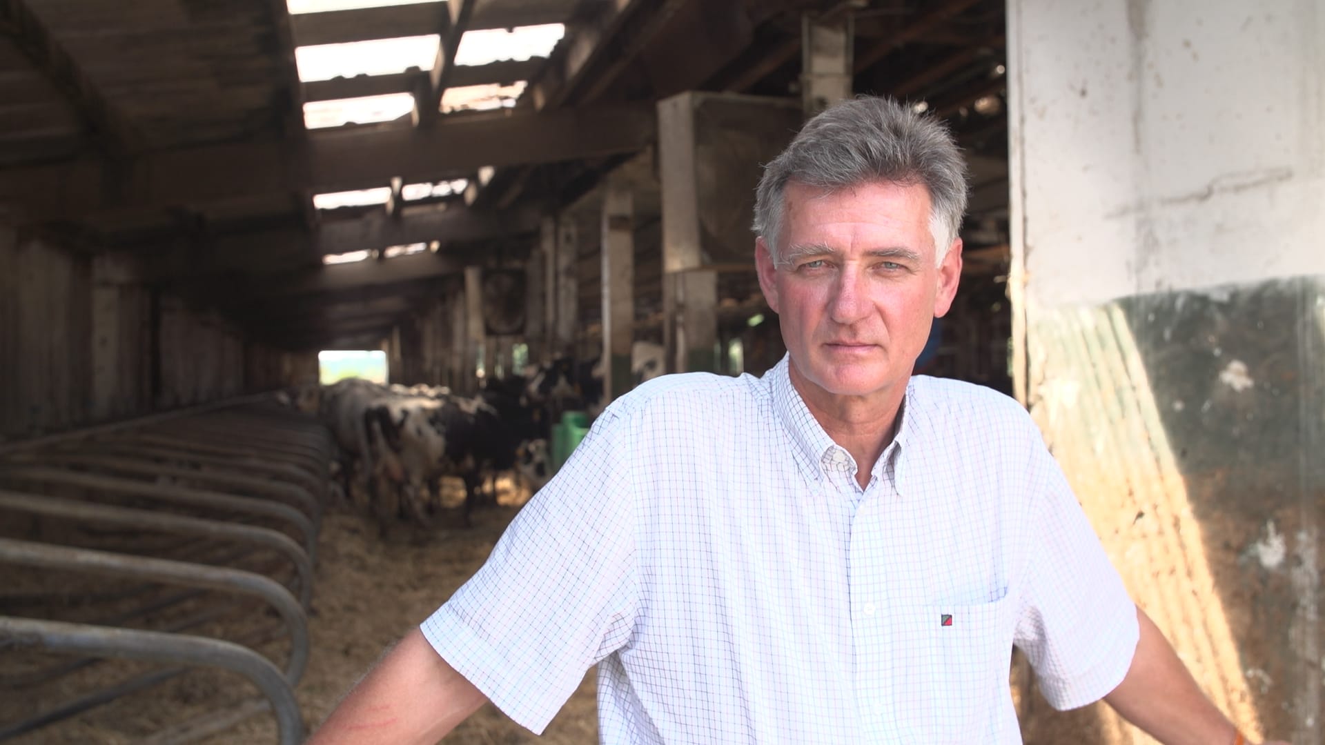 Landwirt Ludolf von Maltzan. Den Bio-Bauern hat die Dürre schwer getroffen. Bei einigen Pflanzen hatte er einen Ernte-Einbruch von 80 Prozent.