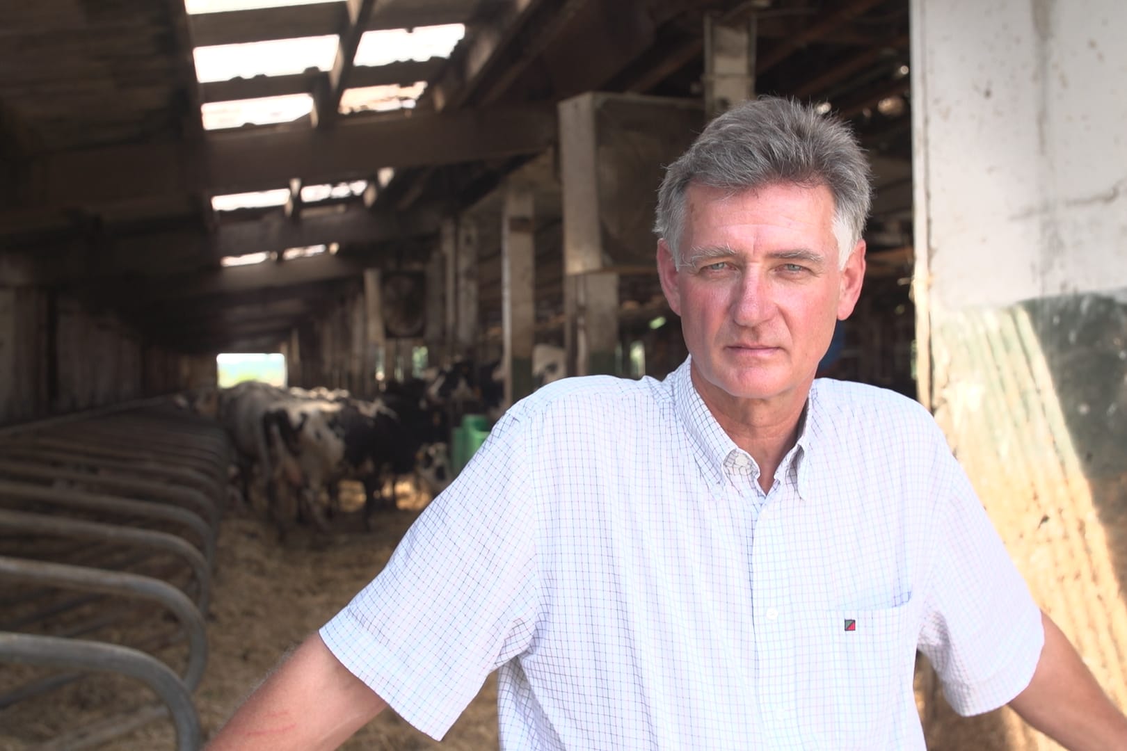 Landwirt Ludolf von Maltzan. Den Bio-Bauern hat die Dürre schwer getroffen. Bei einigen Pflanzen hatte er einen Ernte-Einbruch von 80 Prozent.