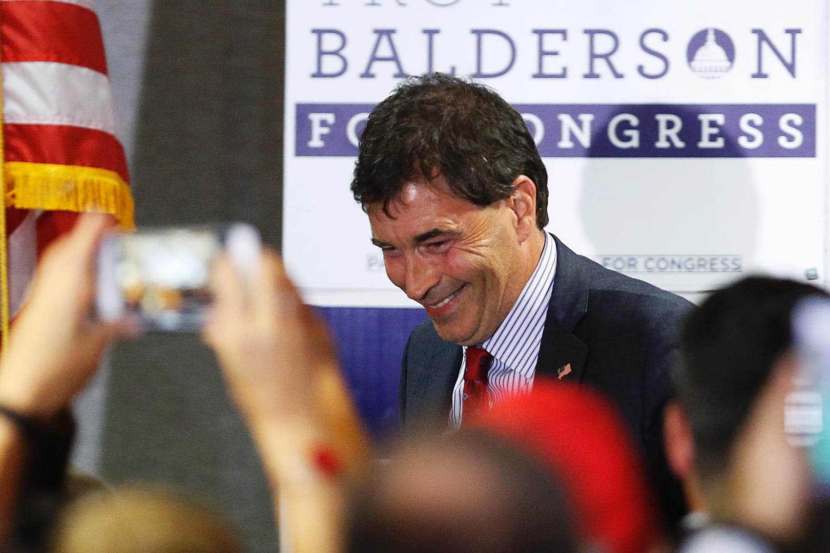 Troy Balderson, republikanischer Kandidat für Ohios 12. Kongressbezirk: Trumps Kandidat gibt sich siegesgewiss.