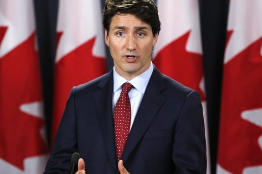 Kanadas Regierungschef Justin Trudeau sieht sich in der Pflicht: "Die Kanadier erwarten von ihrer Regierung, sich weltweit für die Einhaltung der Menschenrechte einzusetzen".