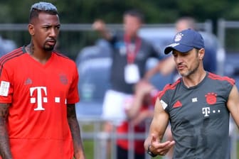 Jérôme Boateng und Niko Kovac: Das Duo arbeitet offenbar beim FC Bayern nicht mehr lange zusammen.