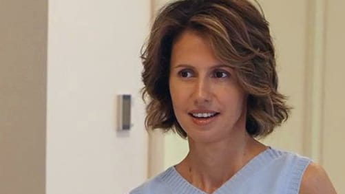 Syriens First Lady Asma al-Assad, Frau des syrischen Präsidenten.