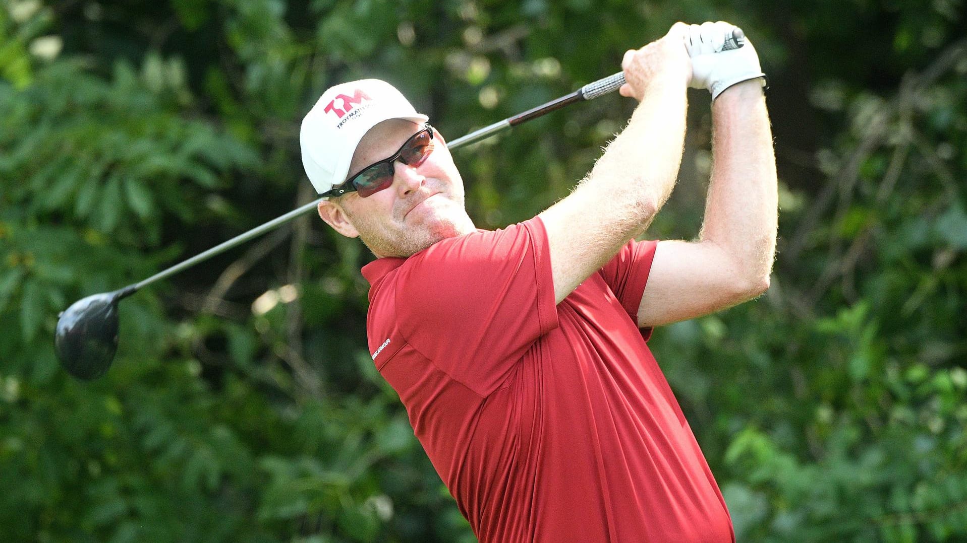 Bild aus dem Jahr 2016: Golfer Jarrod Lyle beim Abschlag.