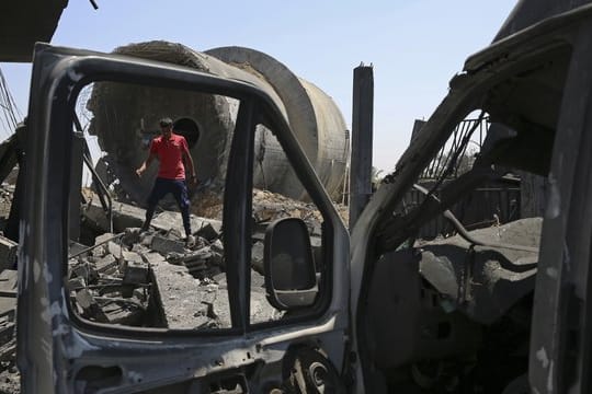 Die israelische Luftwaffe hatte Ziele der radikalislamischen Hamas angegriffen.