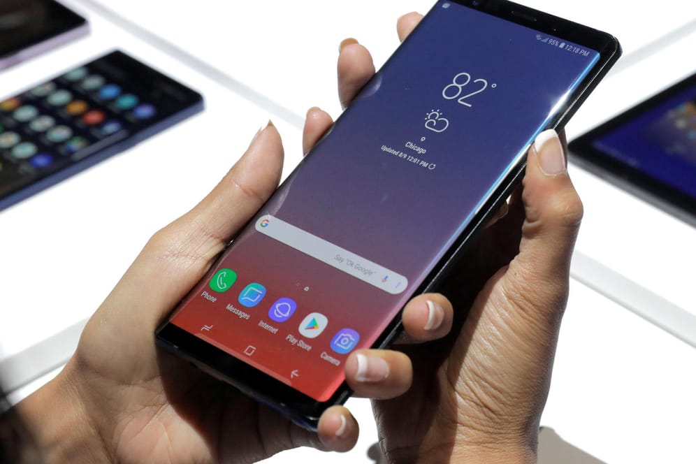 Samsung Galaxy Note 9: Am Donnerstag wurde das neue Premium-Smartphone in New York vorgestellt.