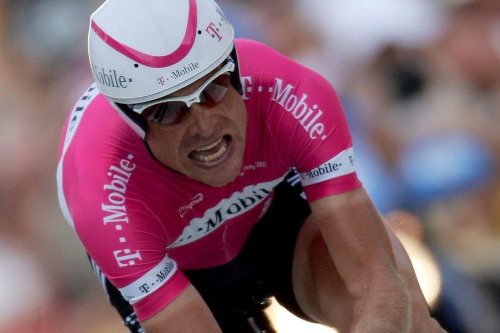 Jan Ullrich bei der Tour de France 2005: Nach seiner Karriere produzierte er häufig negative Schlagzeilen.