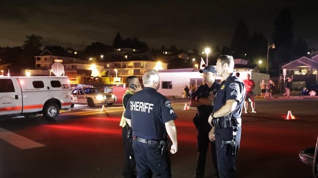 Der Flugverkehr am SeaTac-Airport wurde nach dem Absturz unterbrochen.