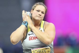 Christina Schwanitz gewann Silber im Kugelstoßen.