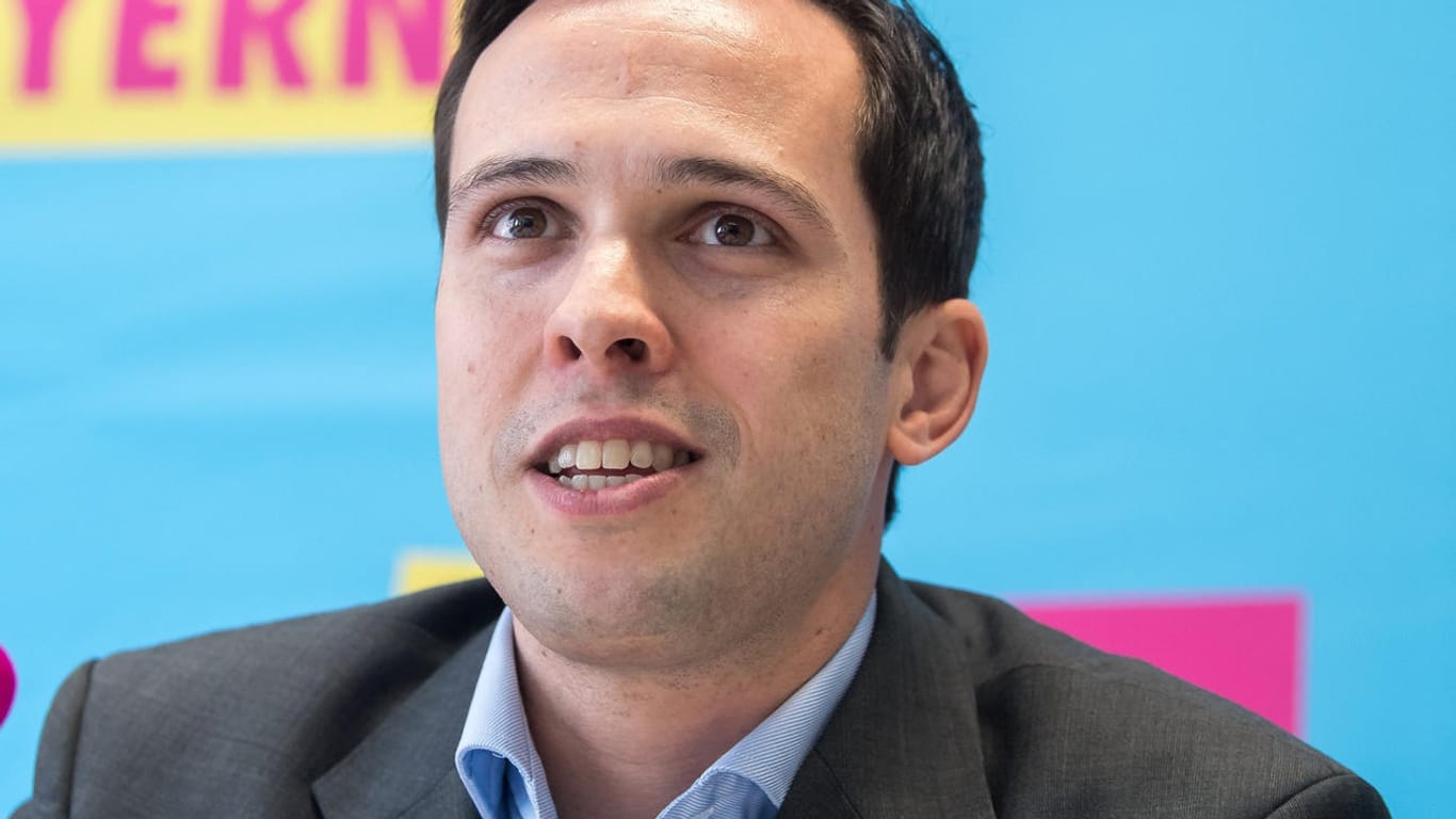 Martin Hagen, Spitzenkandidat der FDP für die Landtagswahl am 14. Oktober: "Die politische Mitte in Bayern ist etwas heimatlos, weil die CSU nach rechts gerückt ist".