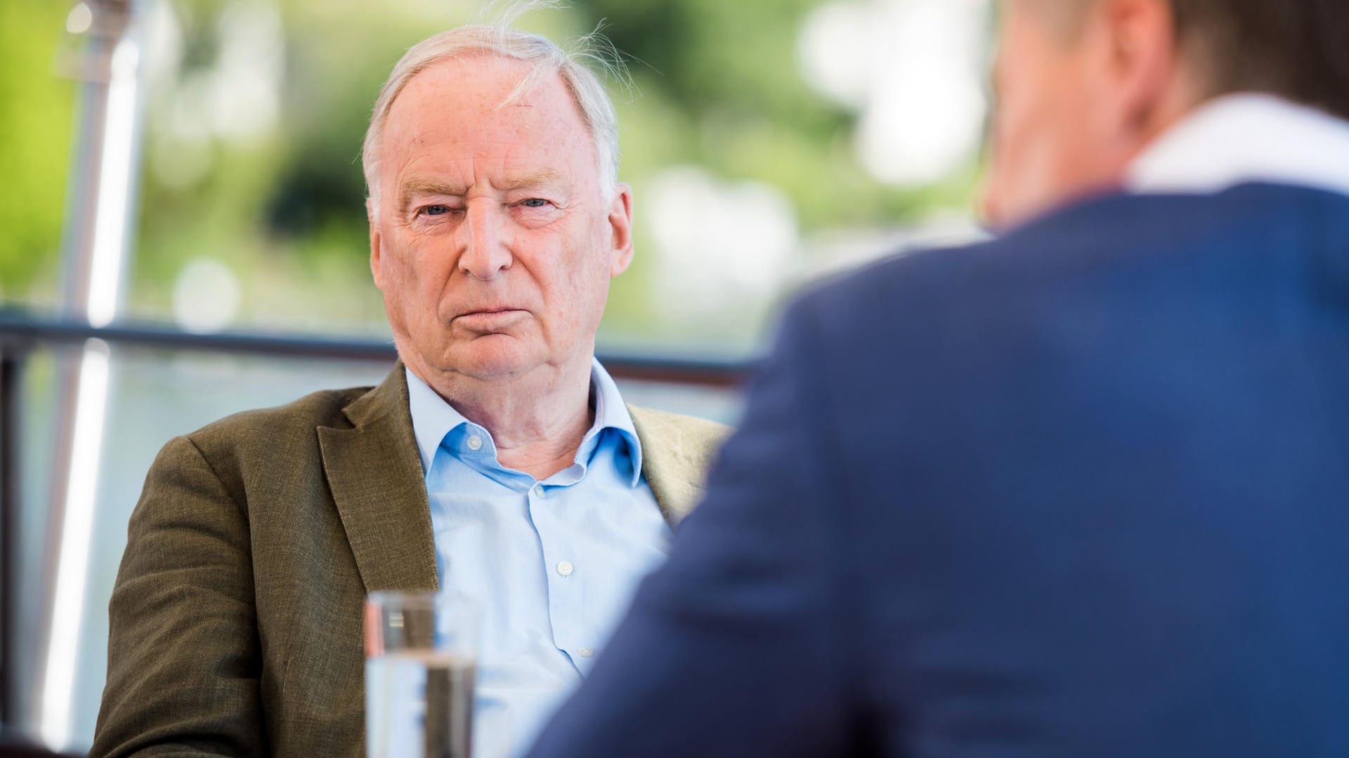 Alexander Gauland, Fraktionsvorsitzende der AfD, im ZDF-Sommerinterview: Beim Gespräch machte der AfD-Politiker klar, dass er keinen Sinn in der Klimapolitik sieht.