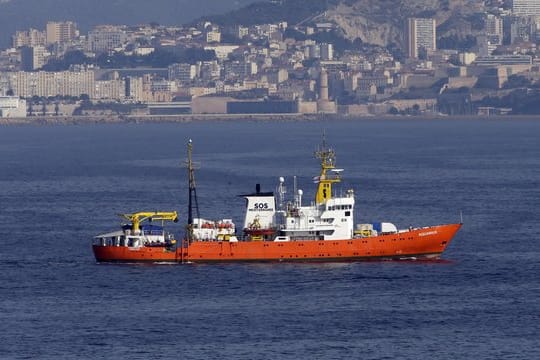 Im Juni verwehrte Italien der "Aquarius" die Einfahrt in einen Hafen.