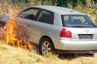 Parken bei Dürre: Eine trockene Wiese oder Böschung kann durch die Hitze der Abgasanlage schnell Feuer fangen.