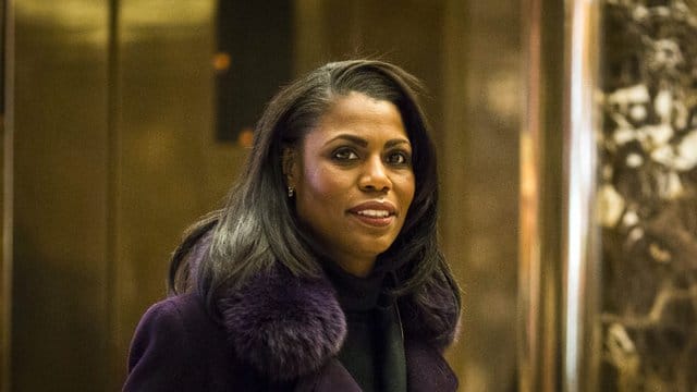 Omarosa Manigault Newman wurde durch ihre Teilnahme an Trumps Show "The Apprentice" berühmt. Omarosa Manigault Newman wurde durch ihre Teilnahme an Trumps Show "The Apprentice" berühmt.