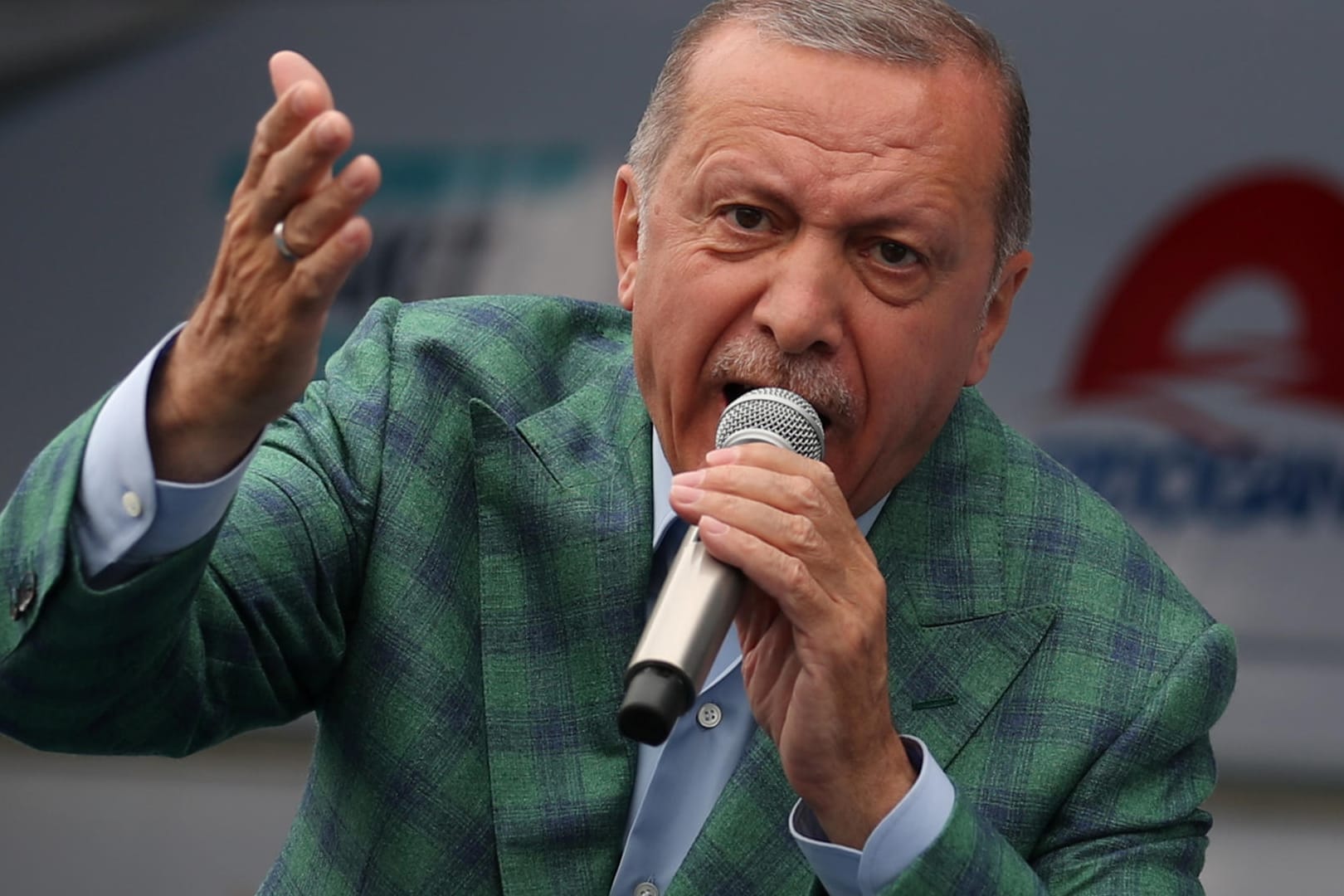 Der türkische Präsident Recep Tayyip erdogan: Geht es nach ihm, boykottiert die Türkei ab sofort iPhones und andere US-Elektronikprodukte.