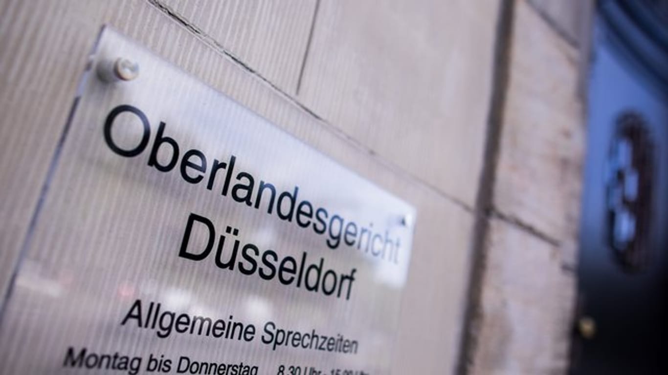 Oberlandesgericht Düsseldorf (Archivbild): Der Angeklagte wurde Mitte September 2021 in einem Düsseldorfer Hotel festgenommen.