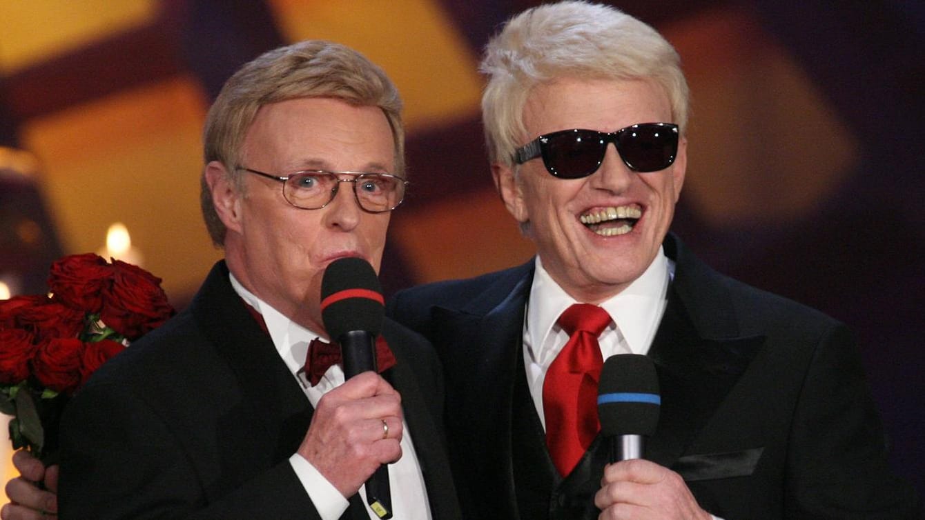 Sänger Heino mit dem verstorbenen Dieter Wolf: Sie waren 58 Jahre lang eng befreundet.