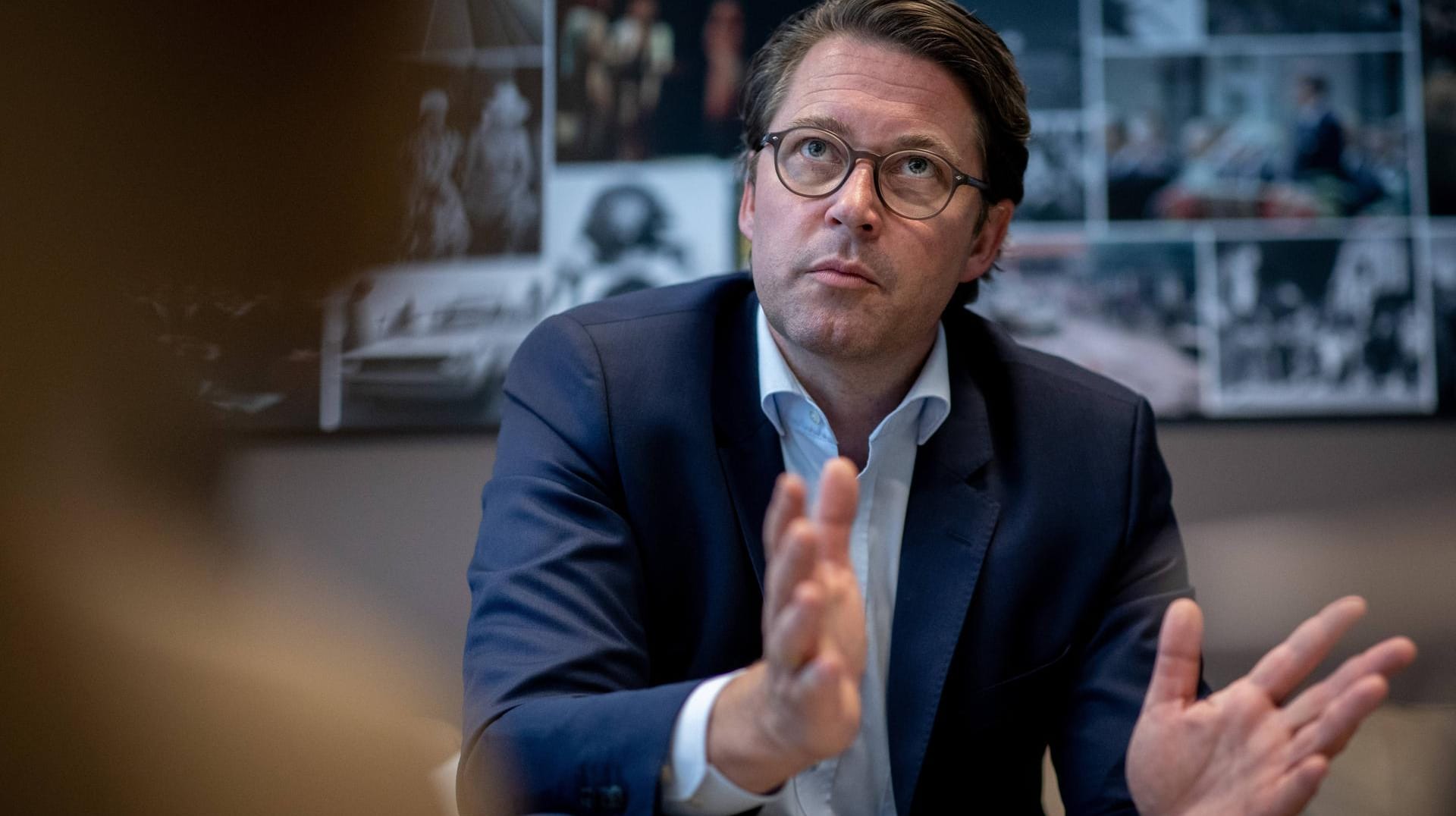 Bundesverkehrsminister Andreas Scheuer (CSU): "Wir haben unsere Brückebn im Griff."