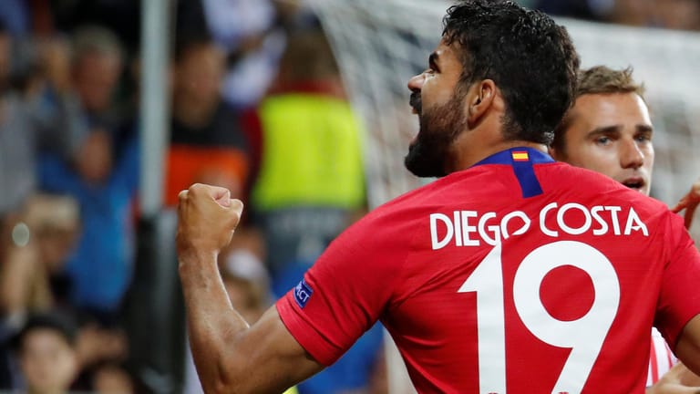 Diego Costa feiert seinen Treffer zur Führung – was für ein Hammer.