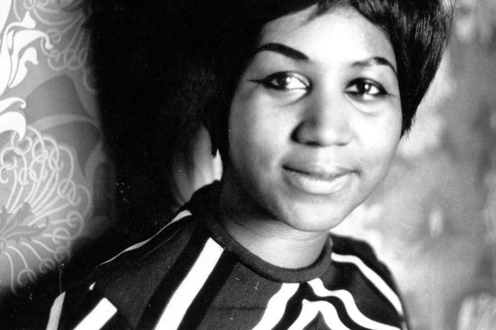 Die damals 26-jährige Aretha Franklin im Jahr 1968: Ende der Sechziger Jahre stieg die Sängerin zur "Queen of Soul".