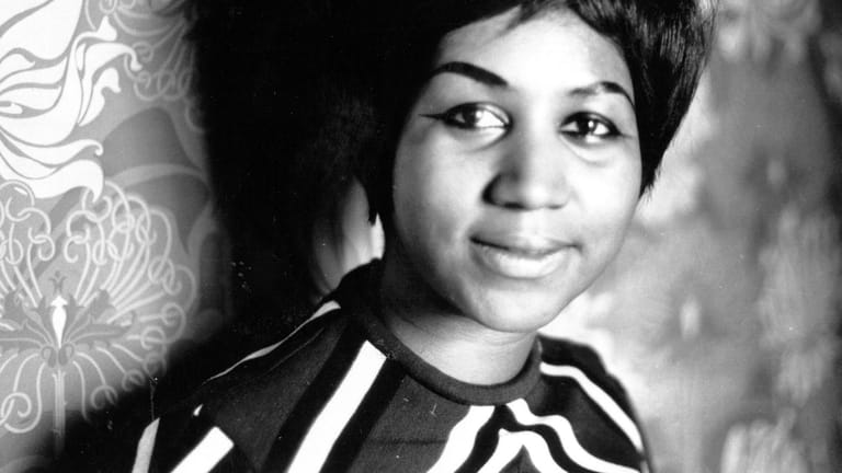 Die damals 26-jährige Aretha Franklin im Jahr 1968: Ende der Sechziger Jahre stieg die Sängerin zur "Queen of Soul".
