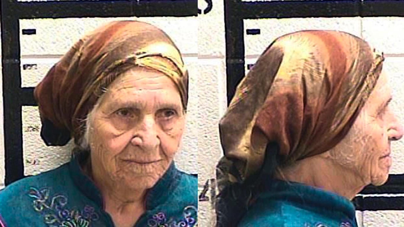 Martha Al-Bishara nach ihrer Verhaftung: Im September muss sich die Seniorin wegen Landfriedensbruchs und Behinderung eines Beamten vor Gericht verantworten.