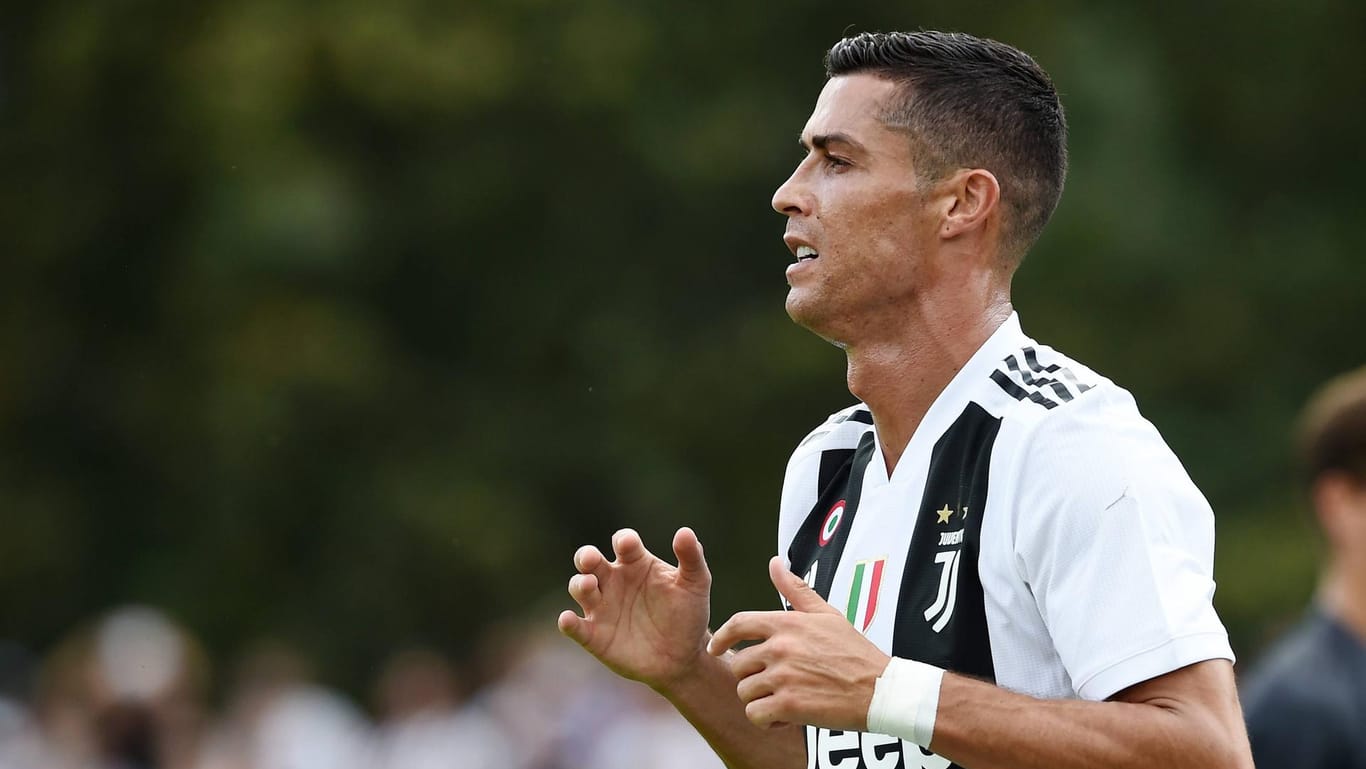 Cristiano Ronaldo im Trikot von Juventus Turin. Sein Wechsel stellte alle anderen Transfer-Aktivitäten in Europa in den Schatten.