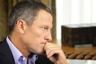 Nachdenklich: Lance Armstrong bei einem TV-Interview 2013.