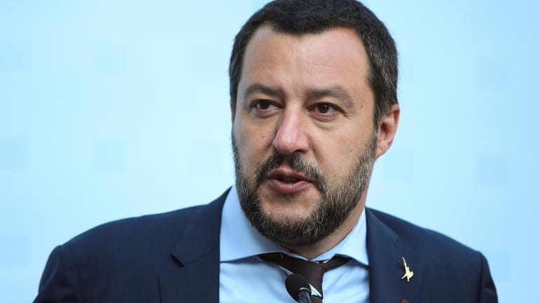 Matteo Salvini: Der italienische Innenminister droht der EU mit dem Bruch internationalen Rechts.
