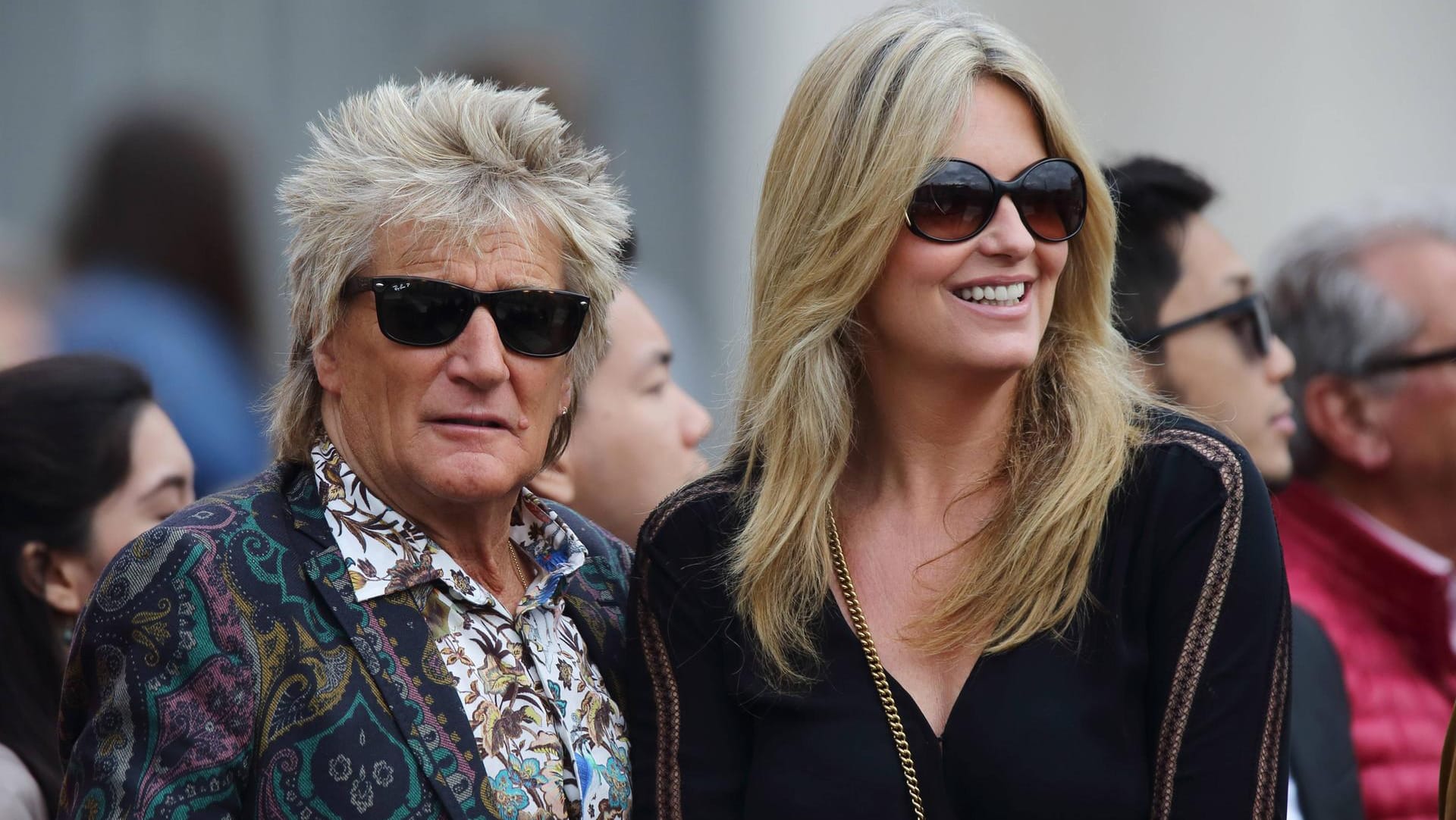 Sind seit 2007 verheiratet: Rod Stewart und seine Ehefrau Penny Lancaster.