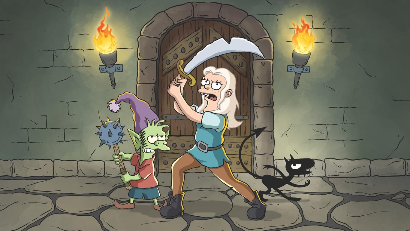 Prinzessin Bean mit dem Dämonen Luci (r) und dem Elfen Elfo: Artig ist die neue Serienheldin ganz bestimmt nicht.
