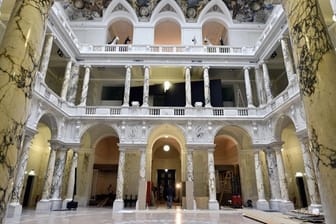 Blick ins Weltmuseum Wien.