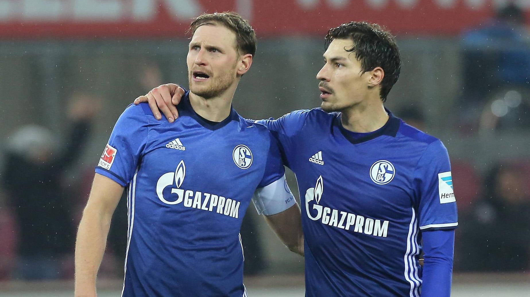 Verstanden sich gut: Benedikt Höwedes (l.) und Benjamin Stambouli.