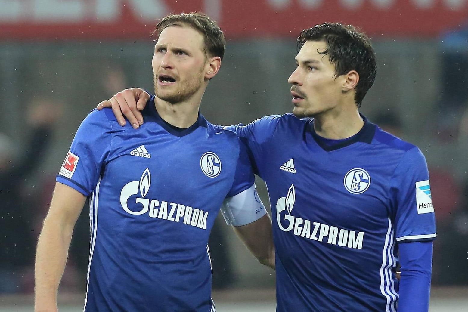 Verstanden sich gut: Benedikt Höwedes (l.) und Benjamin Stambouli.