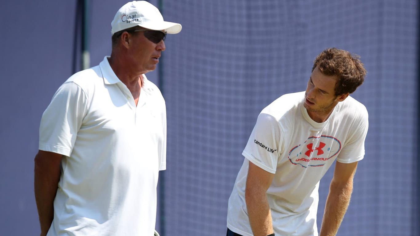 Ikone: Lendl (li.) als Trainer des Schotten Andy Murray.